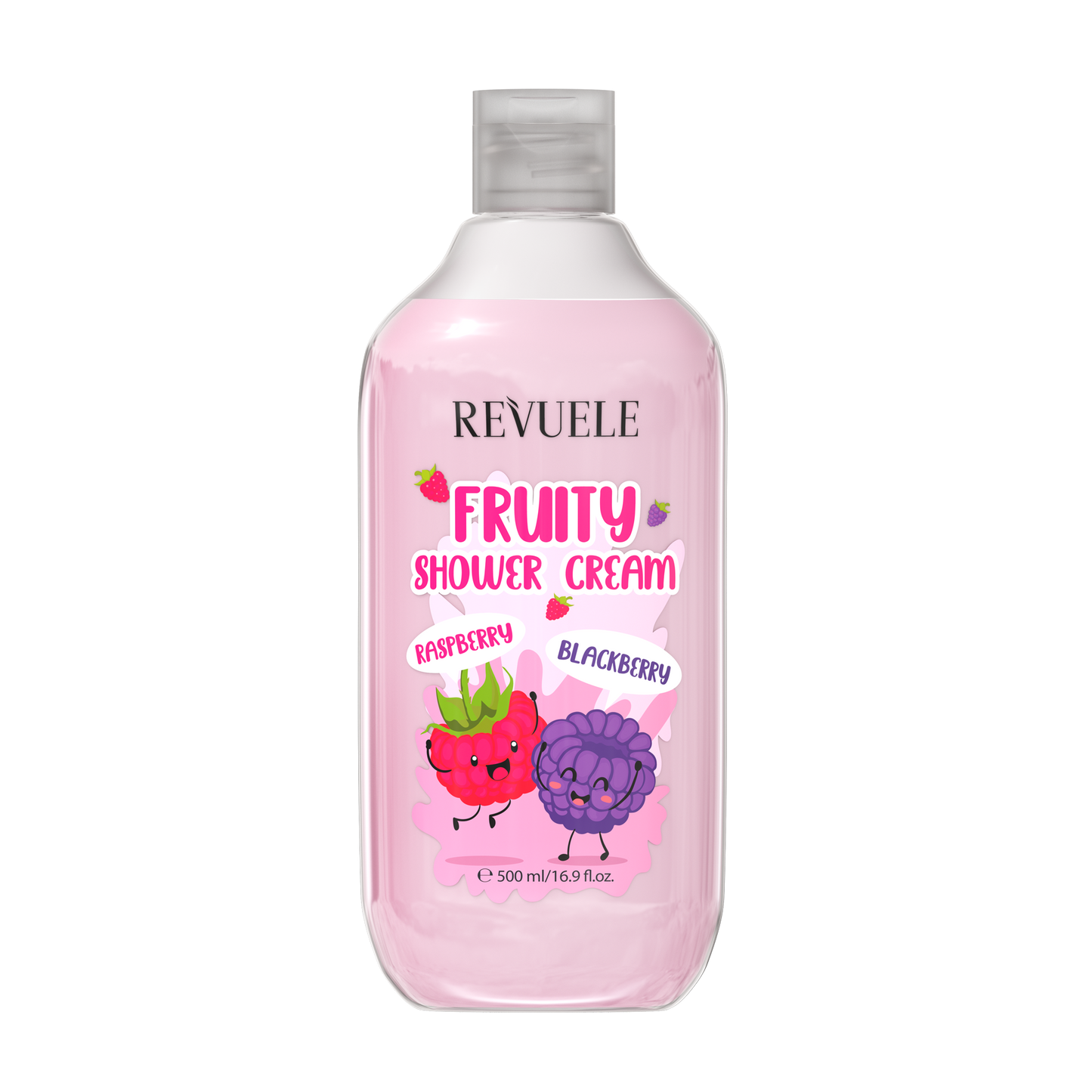 REVUELE FRUITY SHOWER CREAM RASPBERRY AND BLACKBERRY -كريم استحمام بالفواكه بالتوت والتوت الأسود