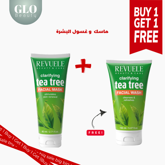 Tea Tree Mask+Wash 1+1 Free