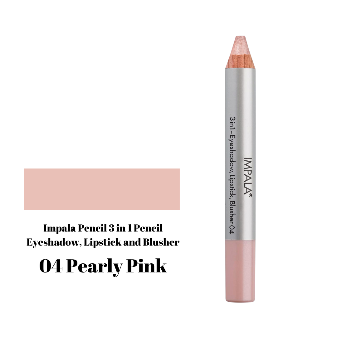 Impala Pencil 3 in 1 Pencil Eyeshadow, Lipstick and Blusher