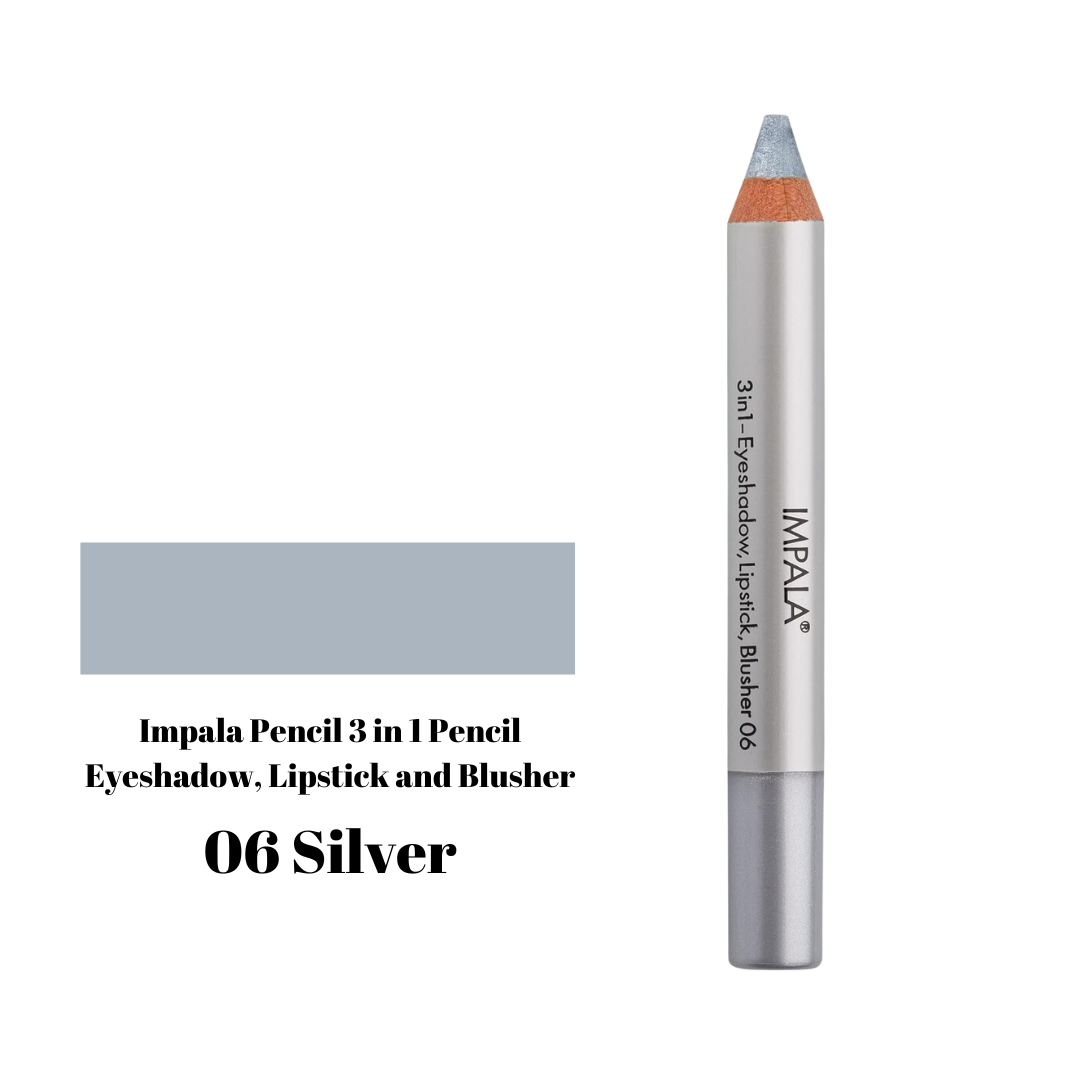 Impala Pencil 3 in 1 Pencil Eyeshadow, Lipstick and Blusher