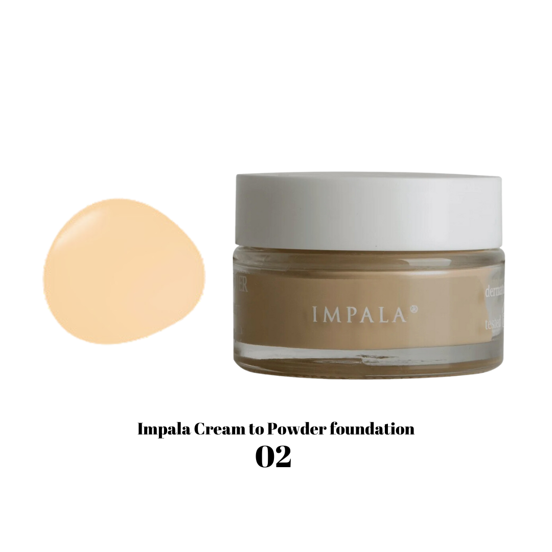 Impala Cream to Powder foundation