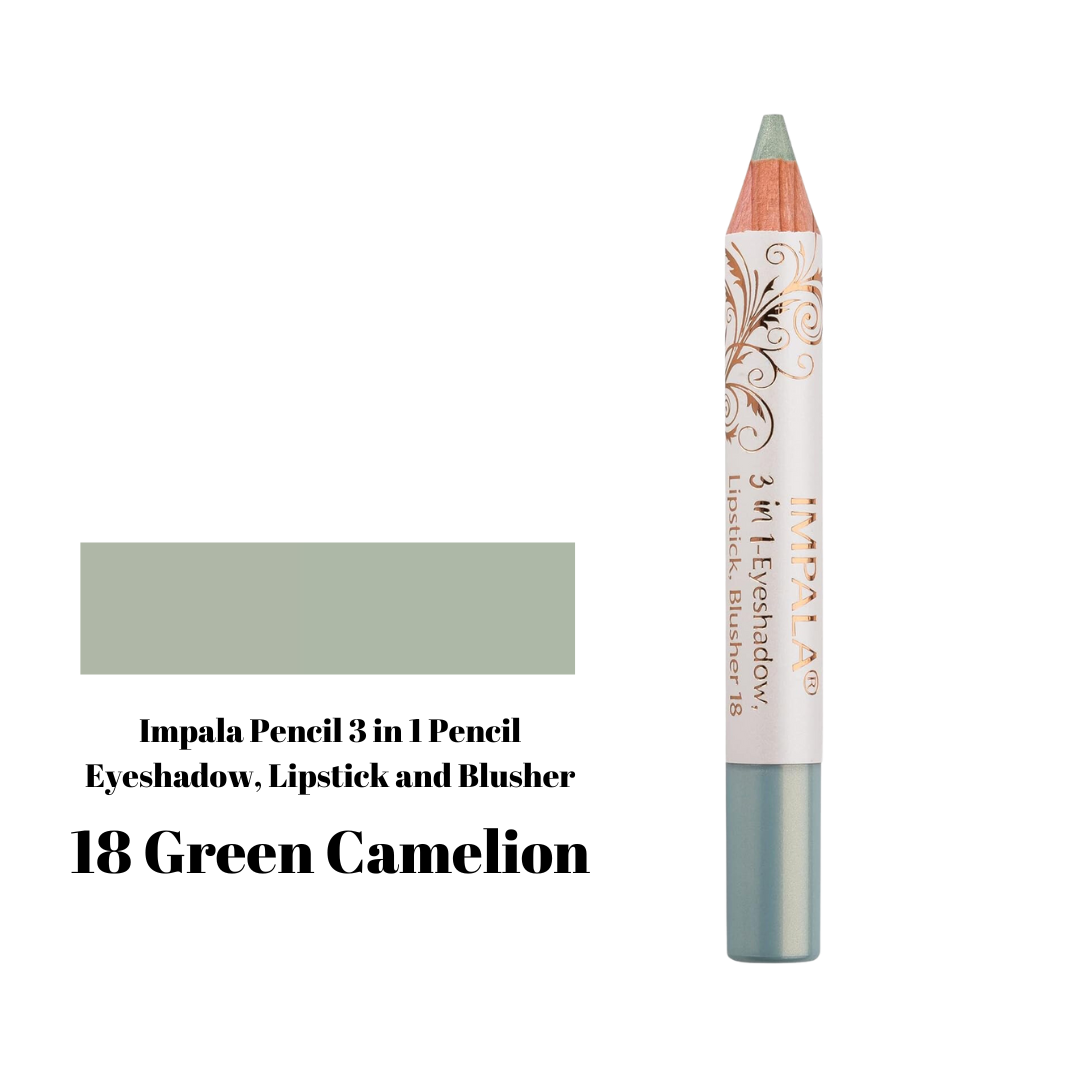 Impala Pencil 3 in 1 Pencil Eyeshadow, Lipstick and Blusher