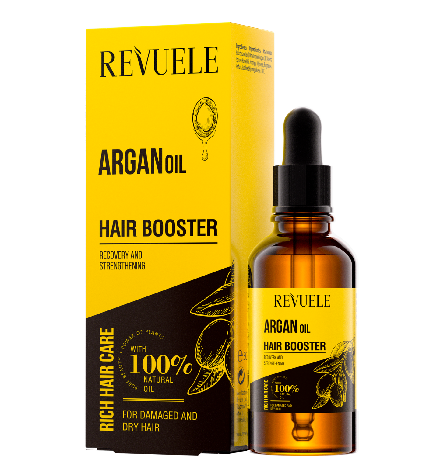 REVUELE ARGAN OIL HAIR BOOSTER- معزز الشعر بزيت الارغان