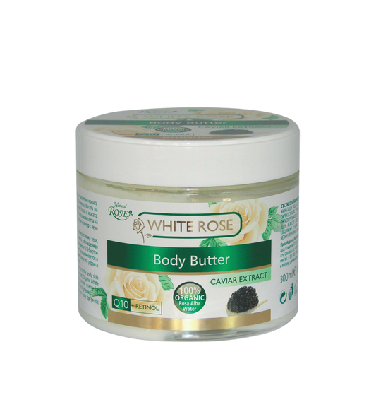 White Rose & Caviar Body Butter-300ml