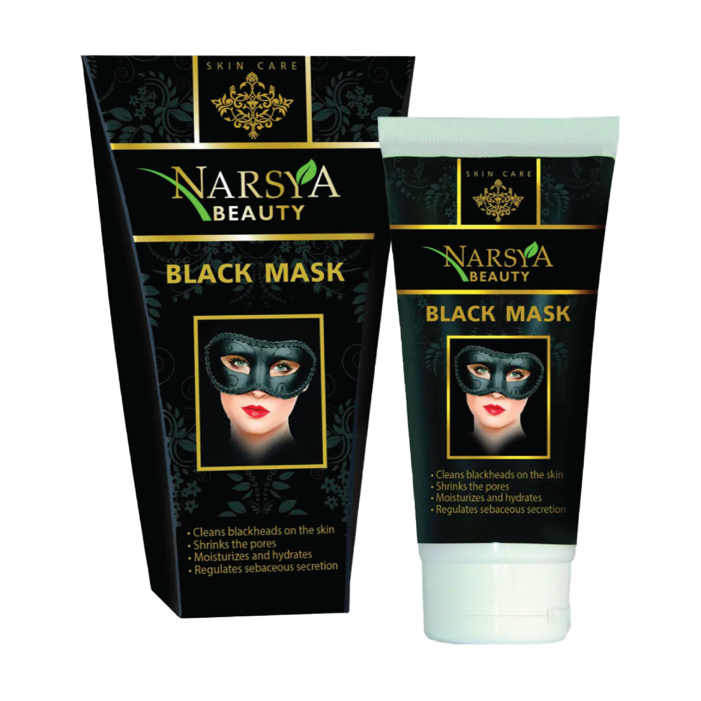 Arsy Black Mask