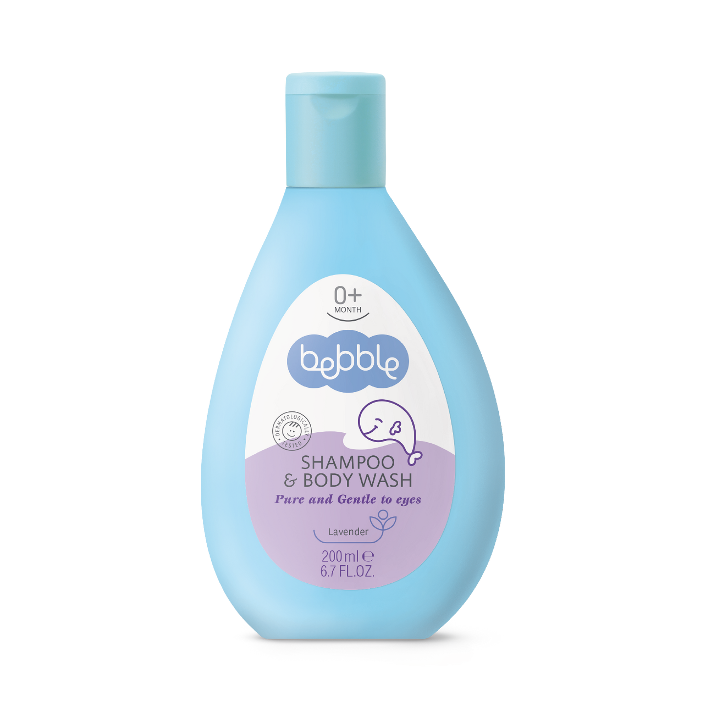 Bebble Shampoo & Body Wash Lavender 200ml