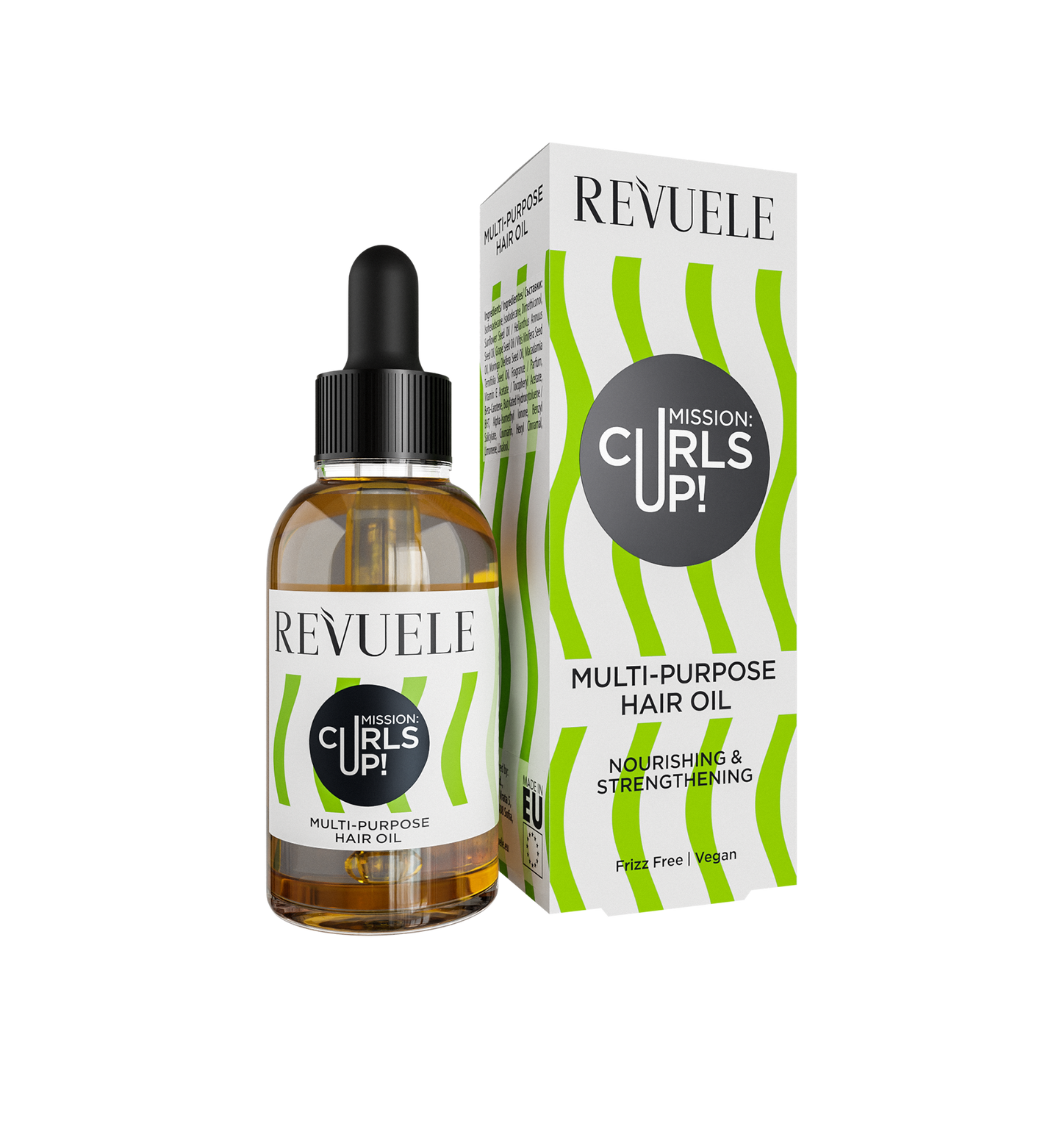 REVUELE Mission: Curls up! Multi-purpose Oil-30ml