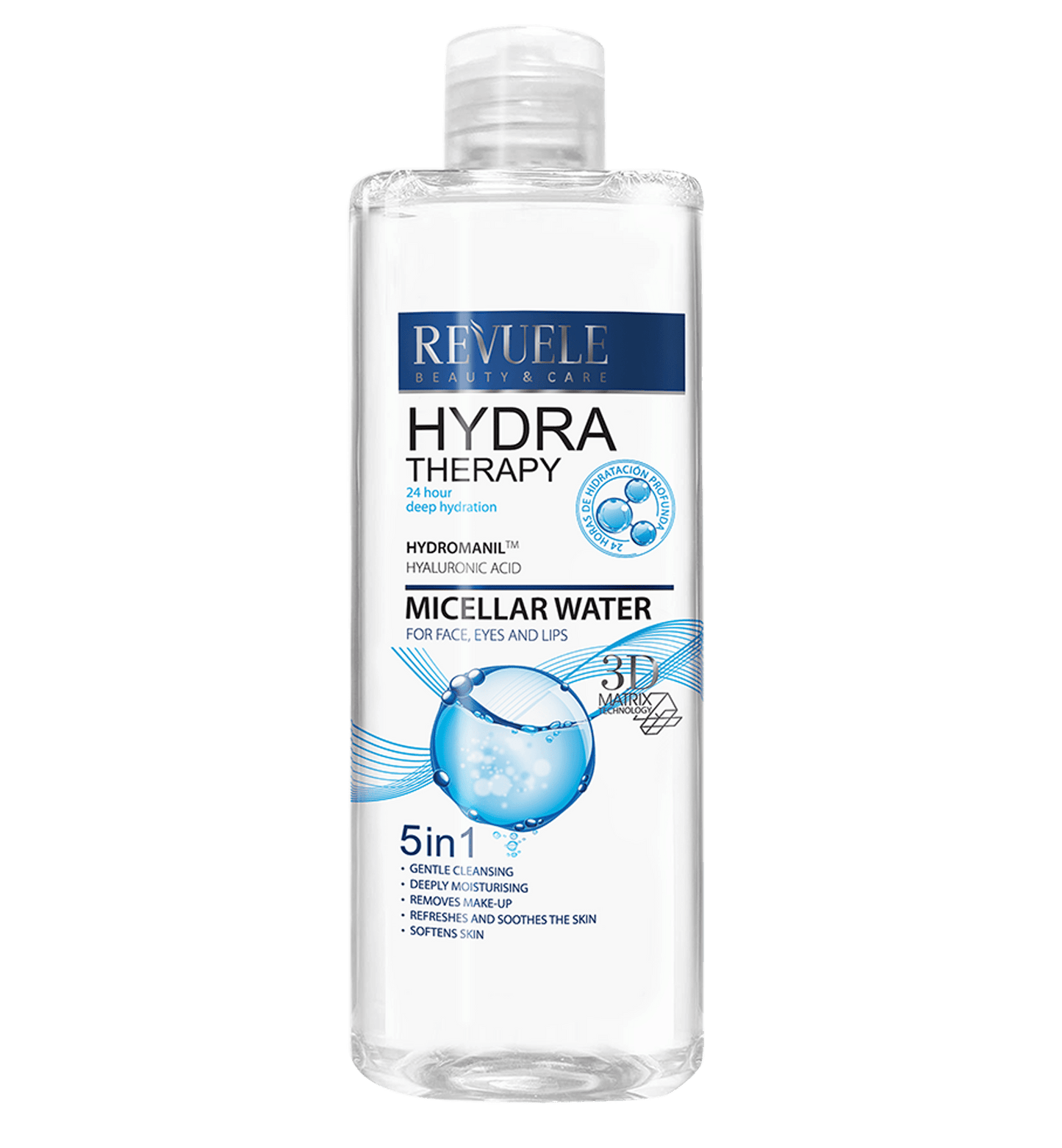 REVUELE HYDRA THERAPY Intense Moisturising Micellar Water-400ml