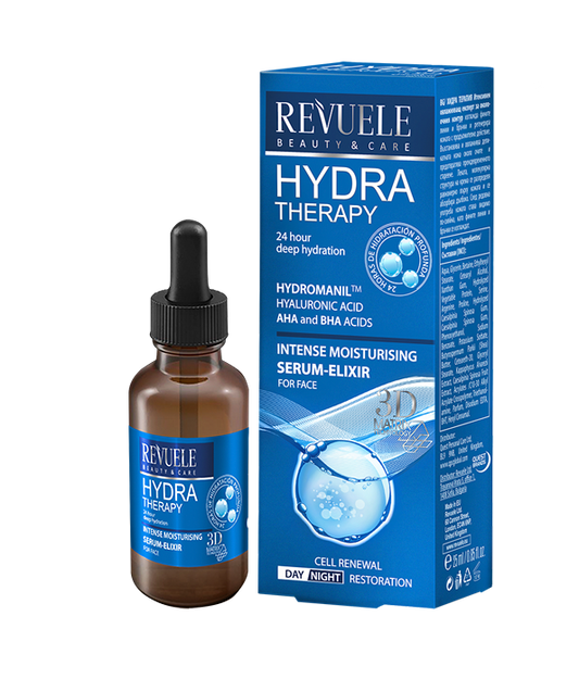 REVUELE Hydra Therapy Intense Moisturising Serum-Elixir – سيروم- اكسير الوجه