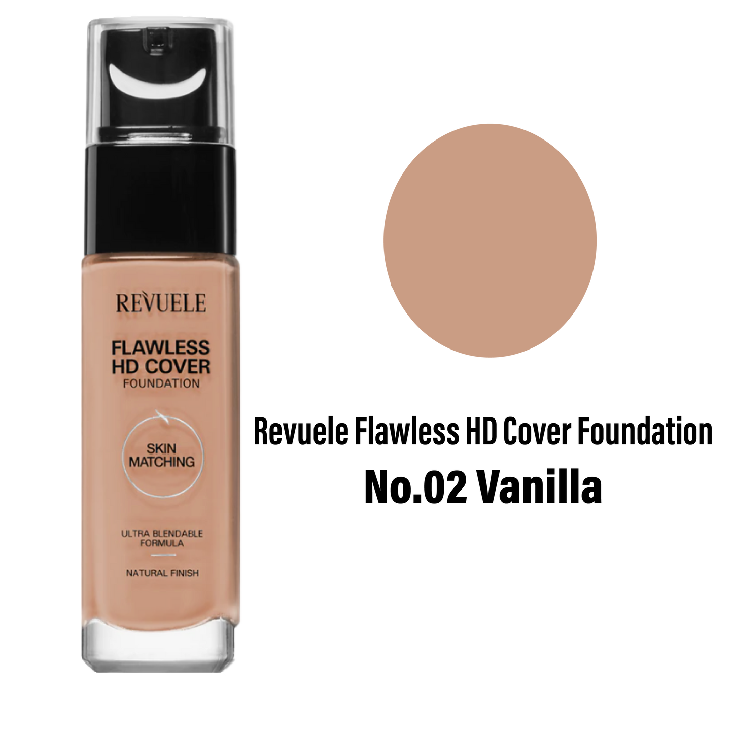 Revuele Flawless HD Cover Foundation