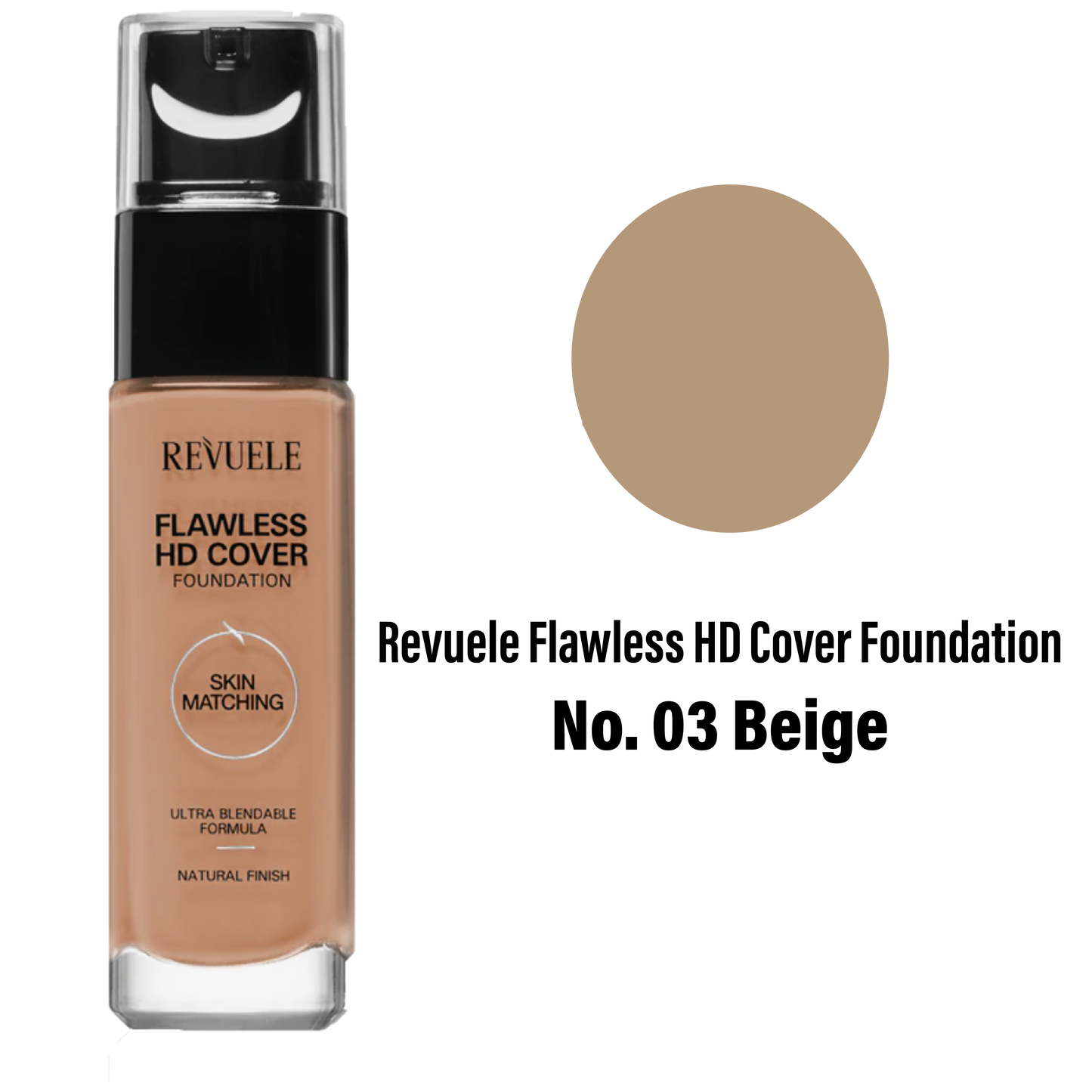 Revuele Flawless HD Cover Foundation