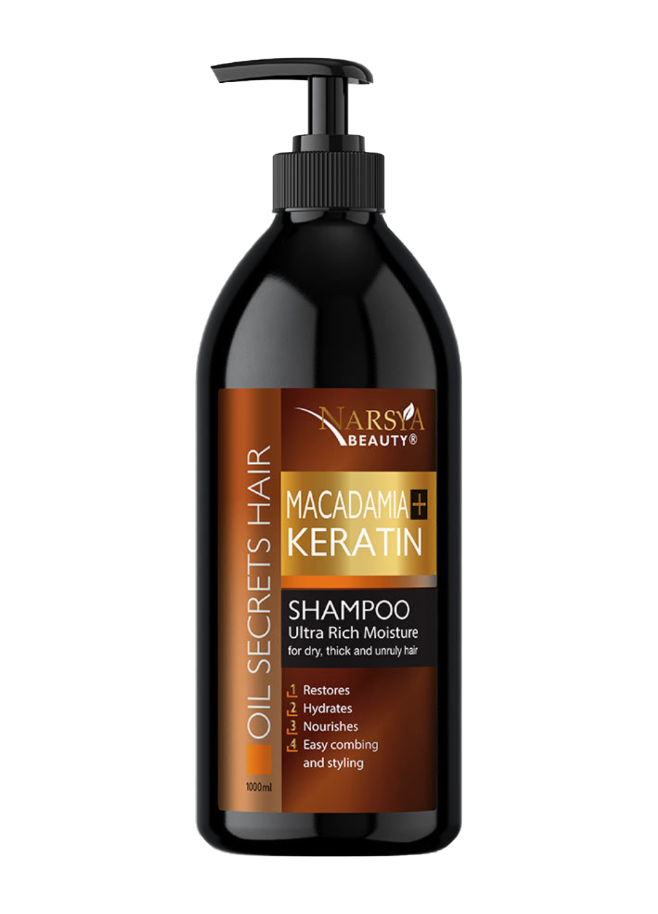 Arsy Narsya Macadamia & Keratin Shampo-1000ml