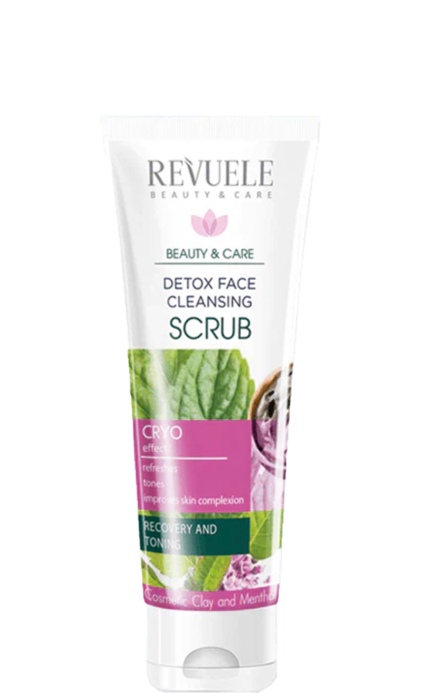 Revuele Face Scrub Menthol And Clay - 80 ml