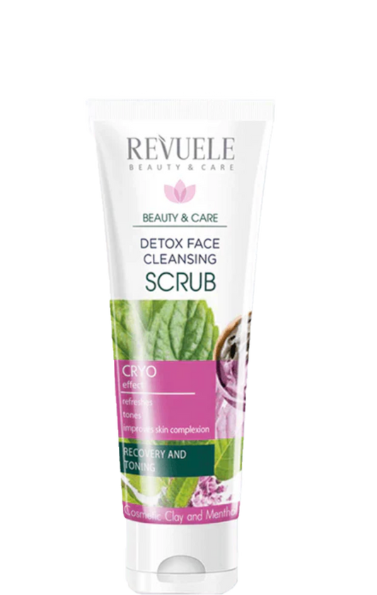 Revuele Face Scrub Menthol And Clay - 80 ml