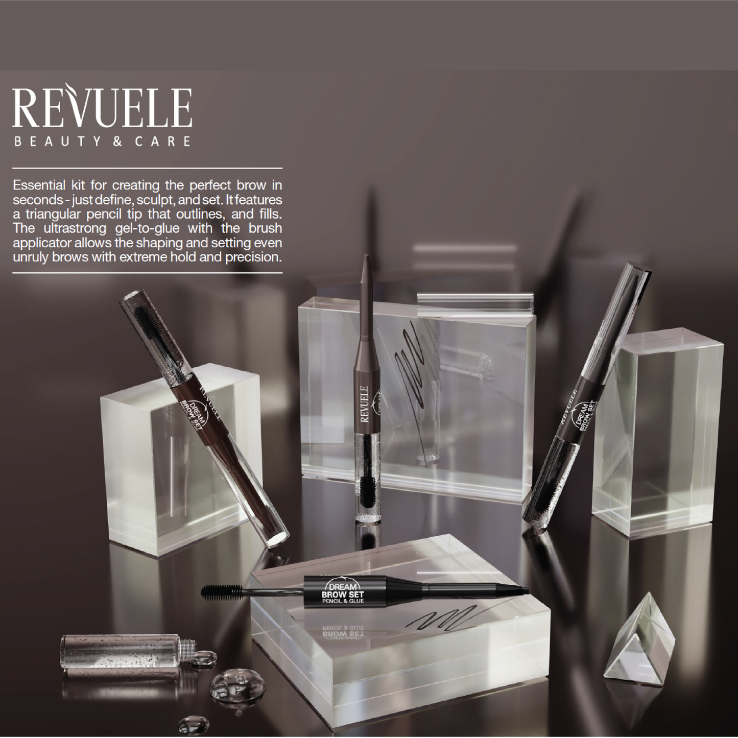 Revuele Brow Set - Pencil & Glue