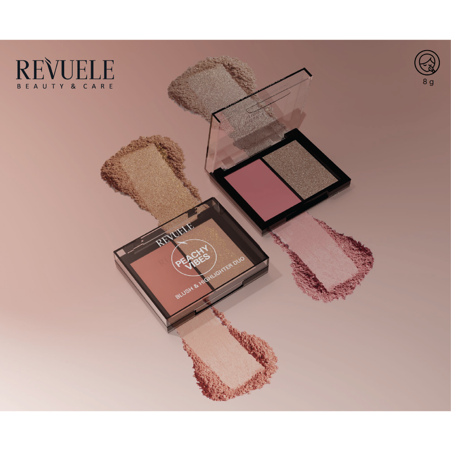 Revuele Blush & Highlighter DUO