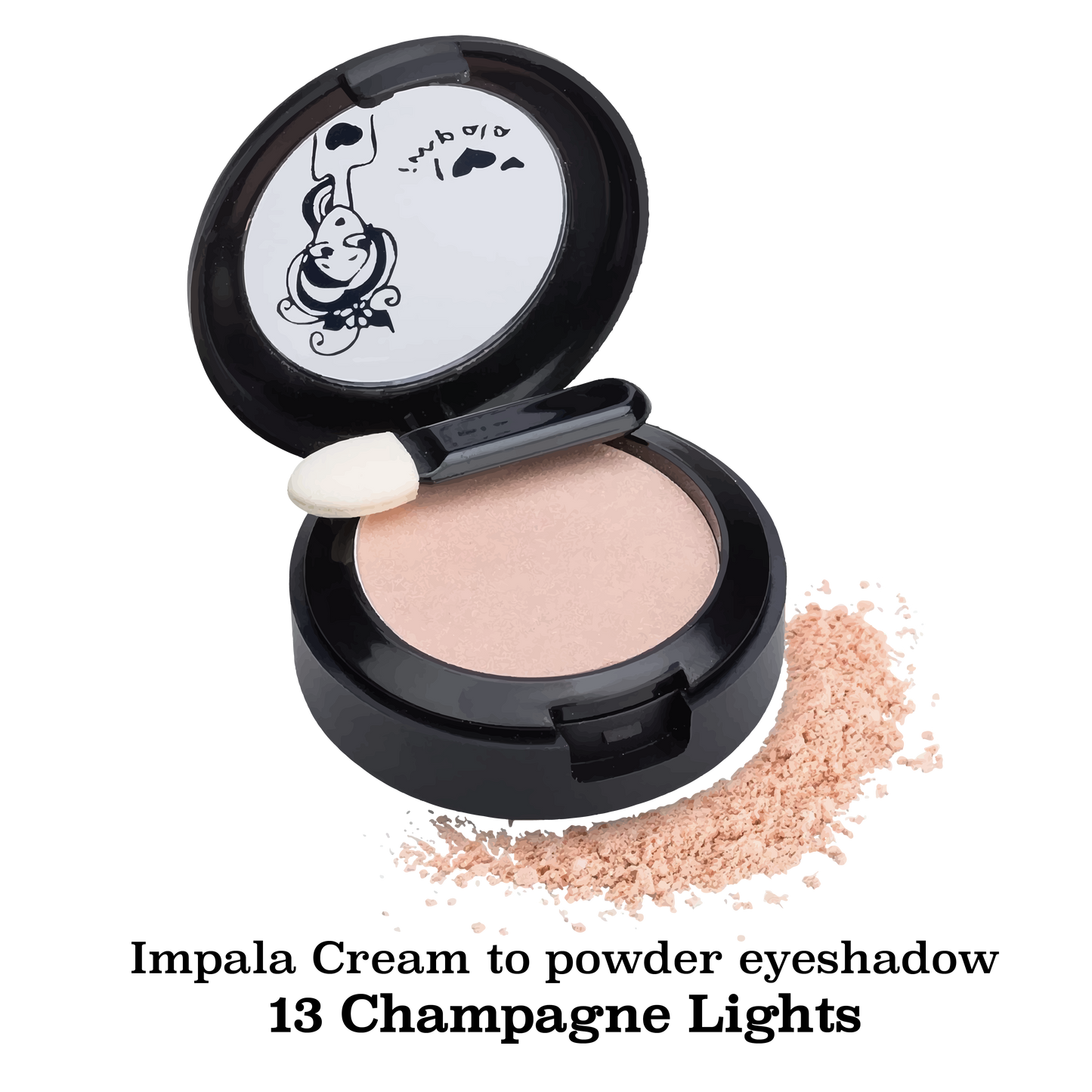 Impala cream powder eyeshadow