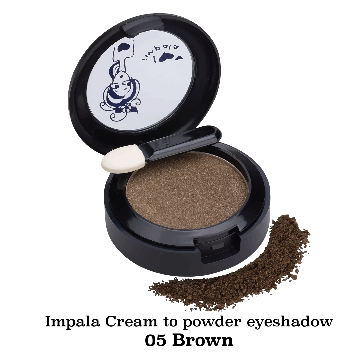 Impala cream powder eyeshadow