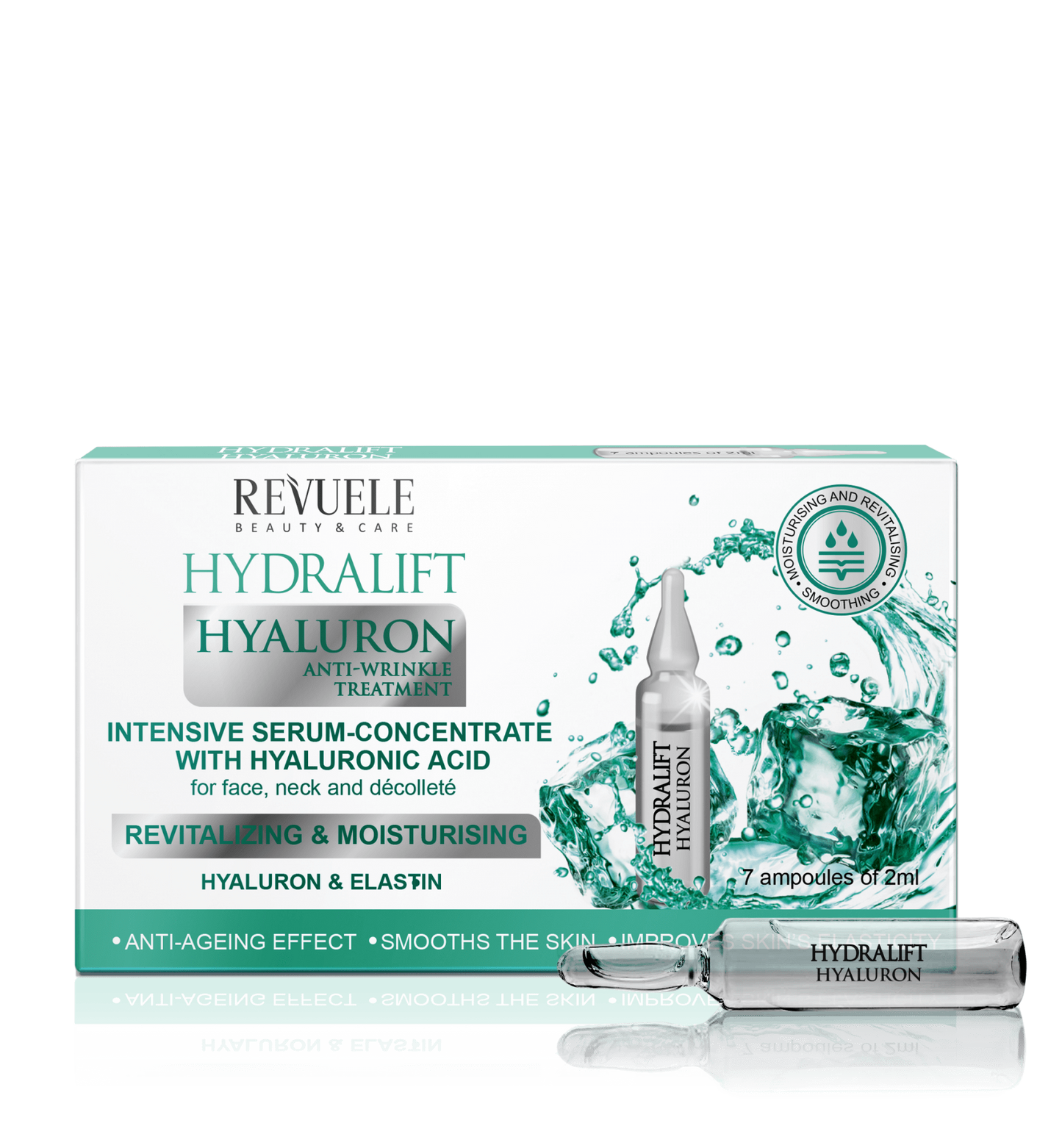 REVUELE HYDRALIFT HYALURON Ampoules Intensive Serum-concentrate With Hyaluronic Acid-7*2ml