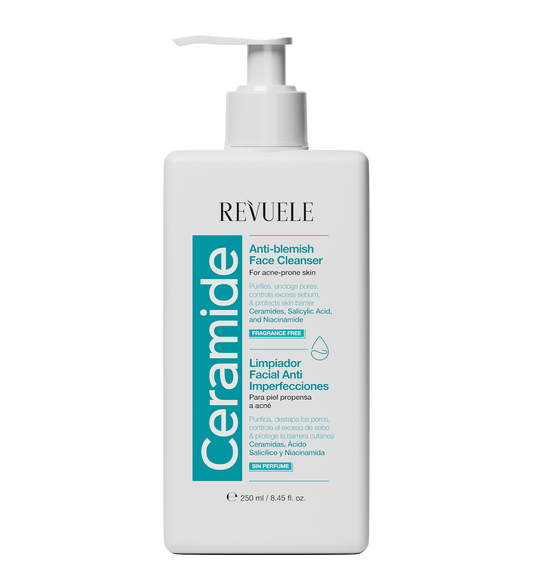 REVUELE CERAMIDE ANTI-BLEMISH FACE CLEANSER-250 ml